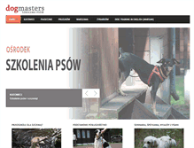 Tablet Screenshot of dogmasters.pl