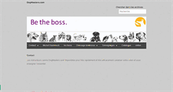 Desktop Screenshot of dogmasters.com